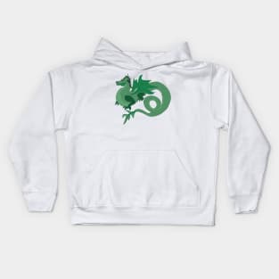 Green Drogon Kids Hoodie